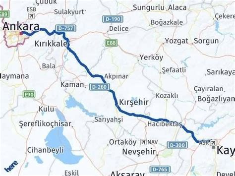 Ankara kaç saatlik yol